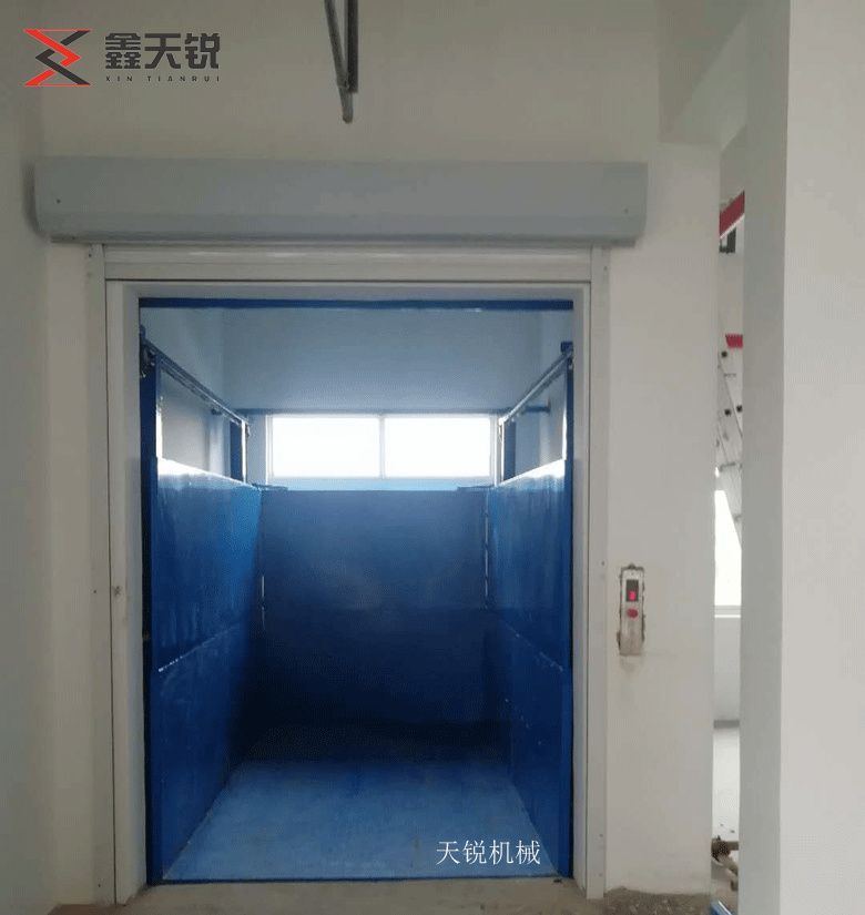 汕尾上货专用导轨式升降货梯